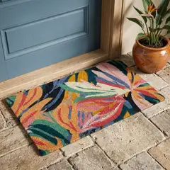 MICA - Tapete Flores De Colores 40x70cm