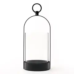 MICA - Farol de Vidrio 23x9 cm