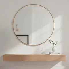 BASEMENT HOME - Espejo de pared decorativo 60 cm