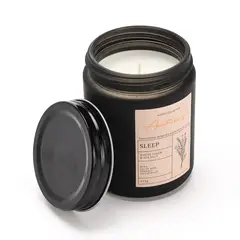 BASEMENT HOME - Vela aromática Lino Fresco y Brisa Marina Sleep 9,5 cm x 7,4 cm