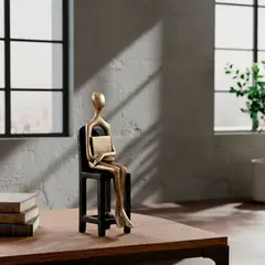 BASEMENT HOME - Adorno Poliresina 22 cm x 9 cm