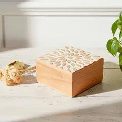 ROBERTA ALLEN - Adorno Madera 8cm x 16cm