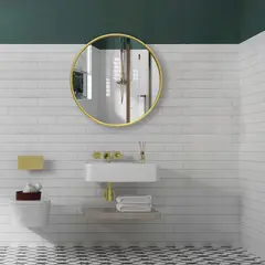 MICA - Espejo de pared Decorativo Redonda