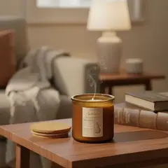 BASEMENT HOME - Vela aromática Te Blanco y Cardomomo Balance 9,5 cm x 7,4 cm