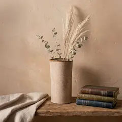 CASA CANTABRIA - Jarrón Cerámica 21 cm x 12 cm