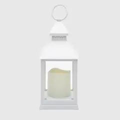 MICA - Farol de vidrio Polipropileno 24 x 10 cm