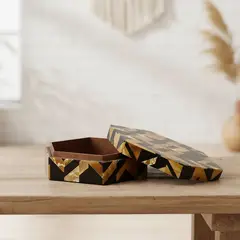 BASEMENT - Adorno Madera 15,5 x 5 cm Home