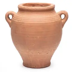 BASEMENT HOME - Jarrón Terracota 26 cm x 21 cm