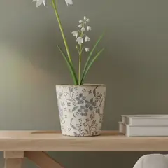 ROBERTA ALLEN - Macetera Cerámica 13 cm x 13 cm