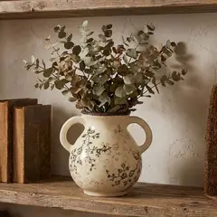 BASEMENT HOME - Jarrón Ceramica 16,5 cm x 18 cm