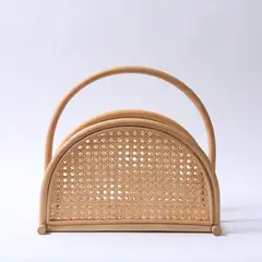 CASA CANTABRIA - Adorno Rattán 30 cm x 42 cm