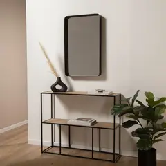 BASEMENT HOME - Espejo de pared decorativo 80 x 50 cm