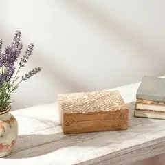 ROBERTA - Adorno Madera 7cm x 22cm ALLEN