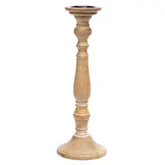 CASA CANTABRIA - Candelabro Madera 50 cm x 18 cm