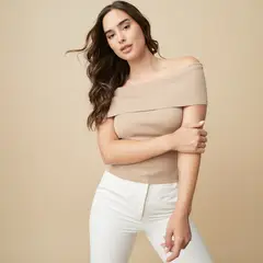 MOSSIMO - Blusa Mujer Manga corta