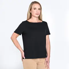 APOLOGY - Camiseta Mujer Manga corta de Algodón