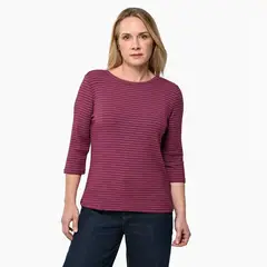 APOLOGY - Camiseta Mujer de Rayas Manga 3/4