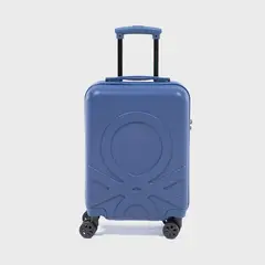 BENETTON - Maleta de viaje 10 KG - Maleta de cabina rígida Ruedas 360° candado TSA