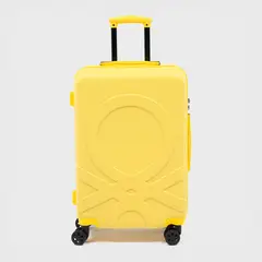 BENETTON - Maleta de viaje 18 kg - Maleta de Bodega rígida Benetton. Ruedas 360° candado TSA