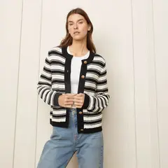 BASEMENT - Cardigan Mujer de Algodón