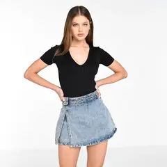 DENIMLAB - Body Mujer Manga corta