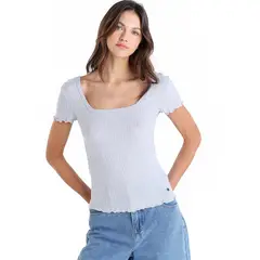 DOO AUSTRALIA - Blusa Mujer Tejido Manga corta