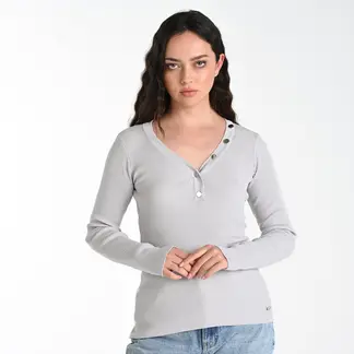 MOSSIMO - Blusa Mujer Tejido Manga larga