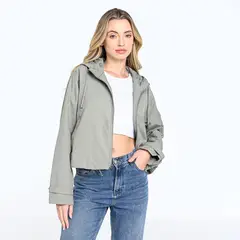 DOO AUSTRALIA - Cortaviento Mujer Crop de Algodón