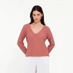 UNIVERSITY CLUB - Blusa Mujer Manga larga