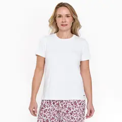NEWPORT - Camiseta Mujer Manga corta de Algodón