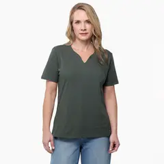 SOUTHLAND - Blusa Mujer Manga corta de Algodón