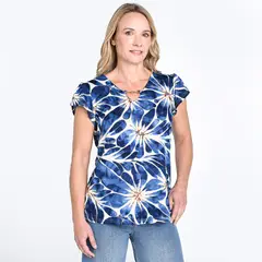 SOUTHLAND - Blusa Mujer Con Estampado Manga corta
