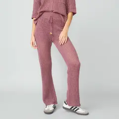 DENIMLAB - Pantalón Flare Mujer Tiro alto