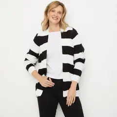 NEWPORT - Cardigan Mujer Rayas