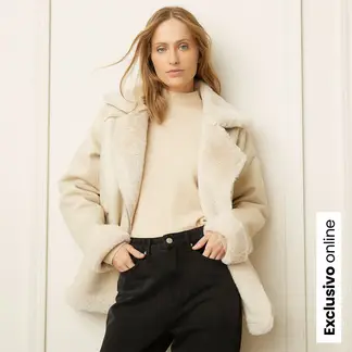 BASEMENT - Chaqueta Mujer Ovejera