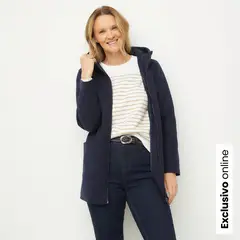 NEWPORT - Chaqueta Mujer con Capota Recto