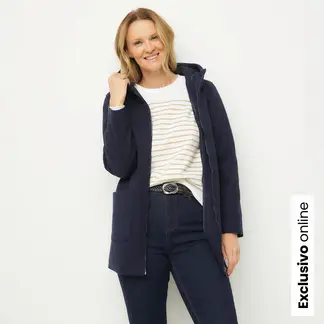NEWPORT - Chaqueta Mujer con Capota Recto