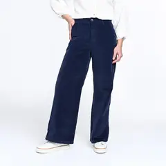 APOLOGY - Pantalón Wide leg Mujer Tiro alto