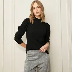 BASEMENT - Blusa Mujer Manga larga