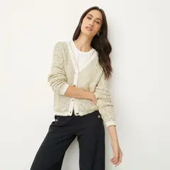 APOLOGY - Cardigan Mujer Tejido de Algodón