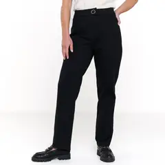 SOUTHLAND - Pantalón Recto Mujer Tiro medio
