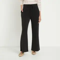 APOLOGY - Pantalón Flare Mujer Tiro medio