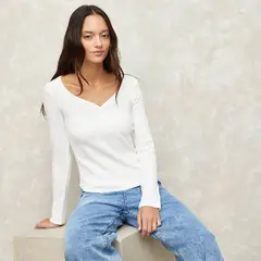 SYBILLA - Camiseta Mujer Manga larga