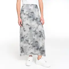 SYBILLA - Falda Midi Mujer con Estampado