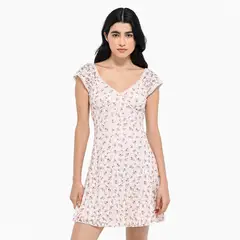 SYBILLA - Vestido Corto con Estampado para Mujer