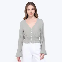 SYBILLA - Blusa Mujer Manga larga