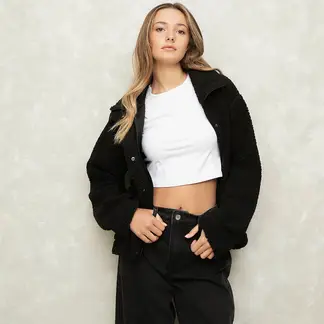 SYBILLA - Chaqueta Ovejera Mujer