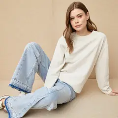 UNIVERSITY CLUB - Saco Mujer de Algodón