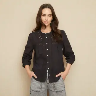 UNIVERSITY CLUB - Camisa Mujer Manga larga