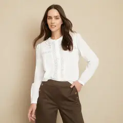 UNIVERSITY CLUB - Camisa Mujer Manga larga